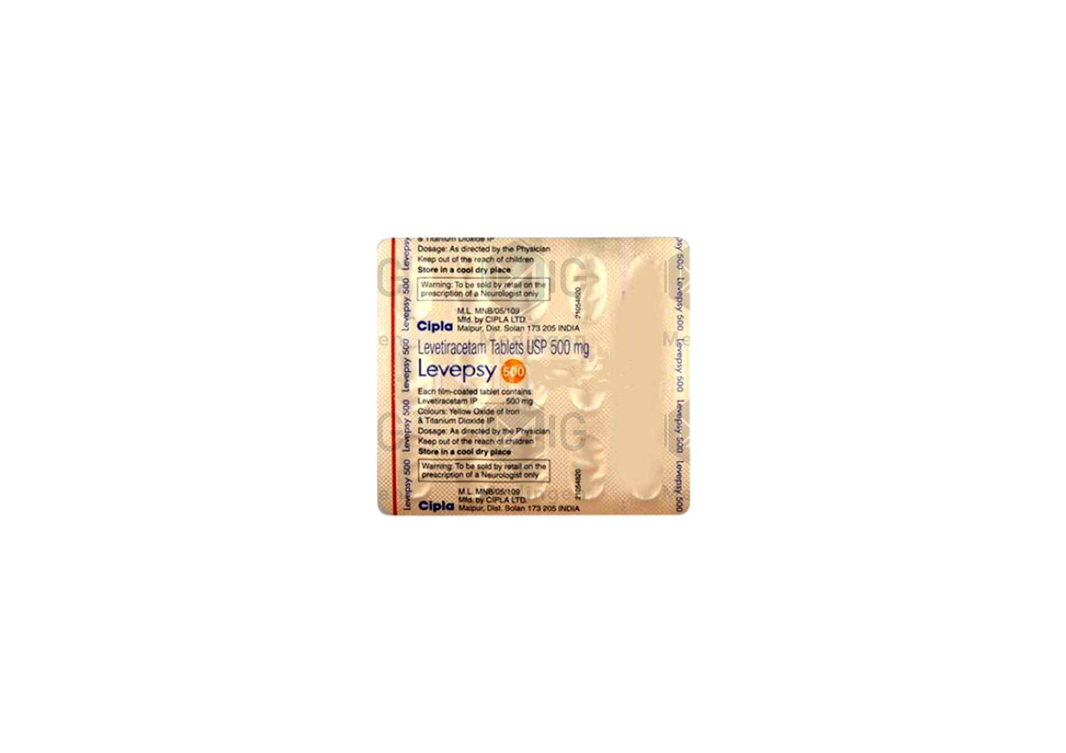 LEVEPSY 500MG